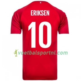 Denemarken Eriksen 10 Thuis Shirt WK voetbal 2018